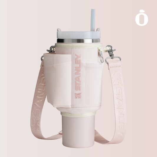 Stanley The All Day 40 Oz Quencher Carry-All | Rose Quartz