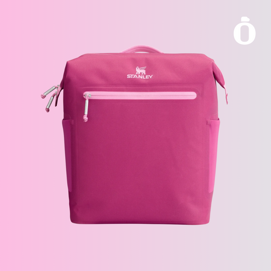 Stanley The All Day Madeleine Midi Cooler Backpack | 20 Can | 14.8 Qt | 14.0 L | Fuchsia