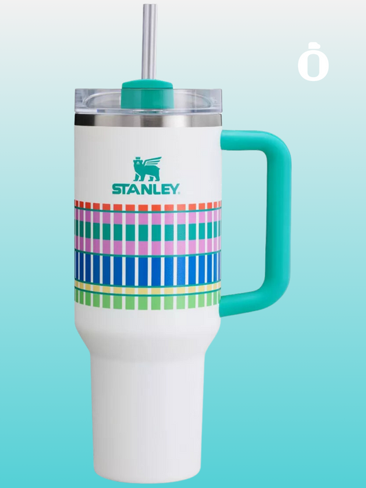Stanley The Quencher H2.0 Flowstate Tumbler | 40 Oz | Summer Plaid