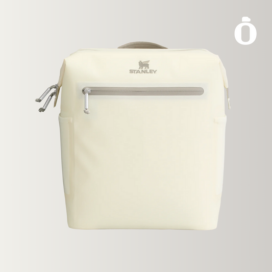 Stanley The All Day Madeleine Midi Cooler Backpack | 20 Can | 14.8 Qt | 14.0 L | Cream