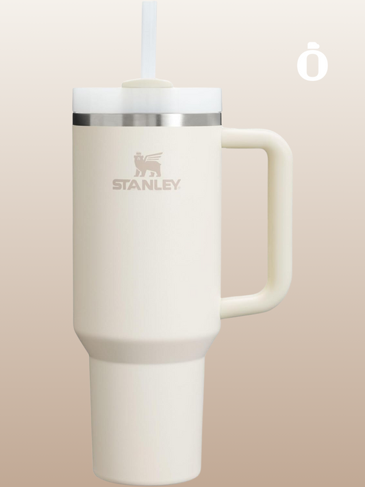 Stanley The Quencher H2.0 Flowstate Tumbler | 40 Oz | Cream 2.0