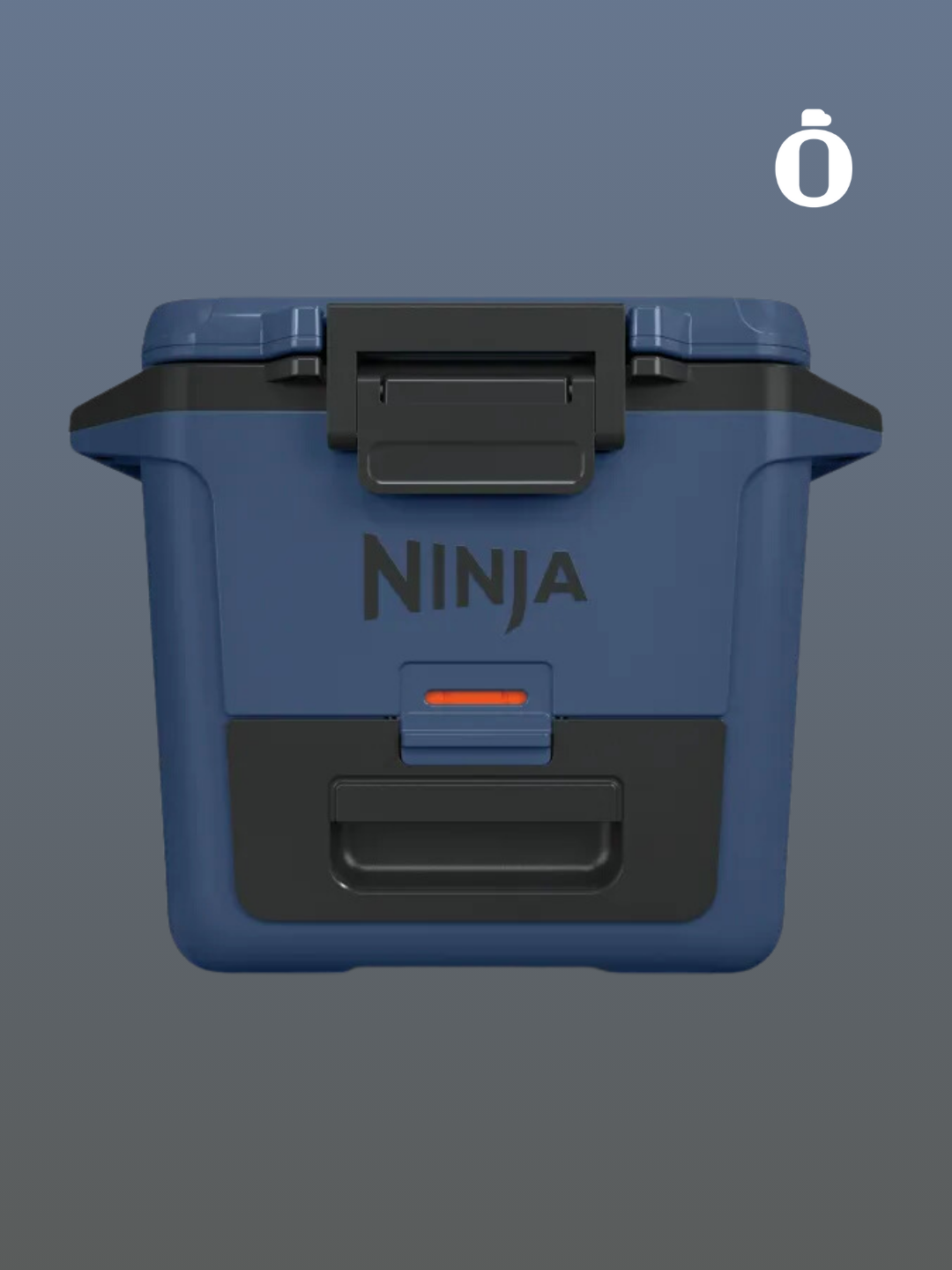 Ninja | FrostVault Hard Cooler with Dry Zone | 30 qt | Lakeshore Blue