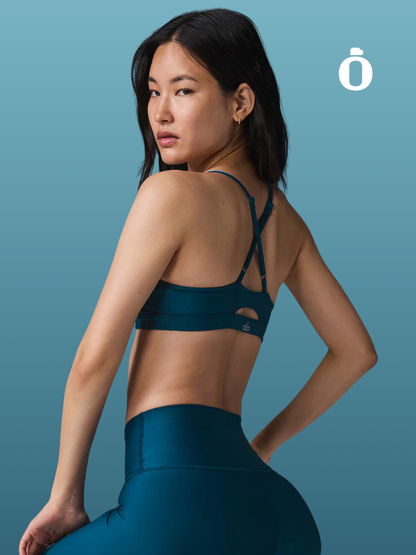 Alo | Airlift Intrigue Bra | Eclipse Blue