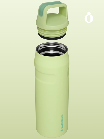 Stanley The Iceflow With Cap and Carry+ Lid | 24 Oz | Citron