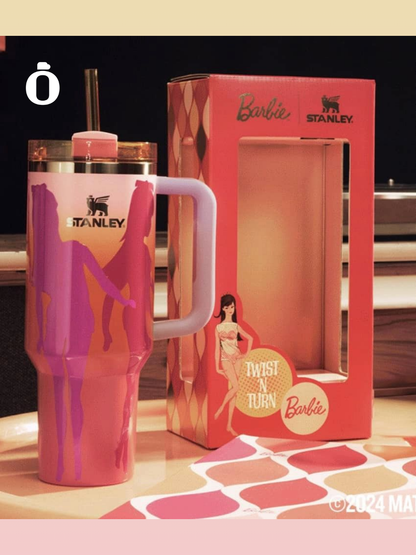 *Limited Edition* Stanley x Barbie Tumbler | 40 Oz | ’60s Twist ’N Turn