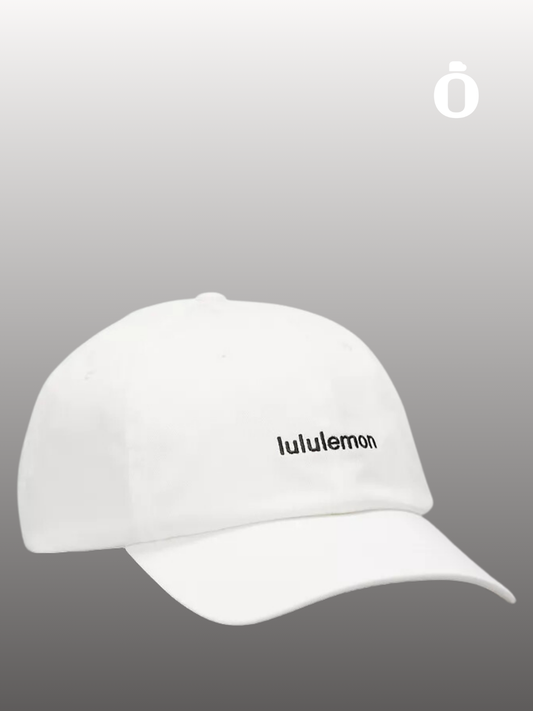 Lululemon | Classic Ball Cap Wordmark | White/Black