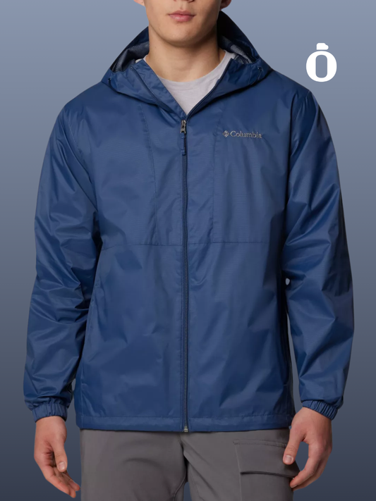 Columbia | Men's | Glenbrook Bend Rain Jacket | Dark Mountain