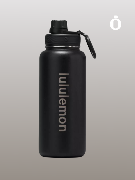 Lululemon | Back to life Sports Bottle | 32 Oz | Black