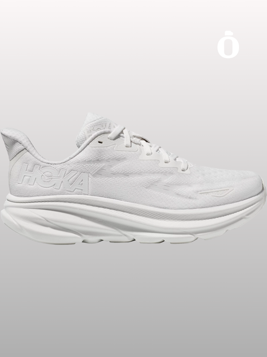 Hoka | Women's Clifton 9 Running Shoes | White