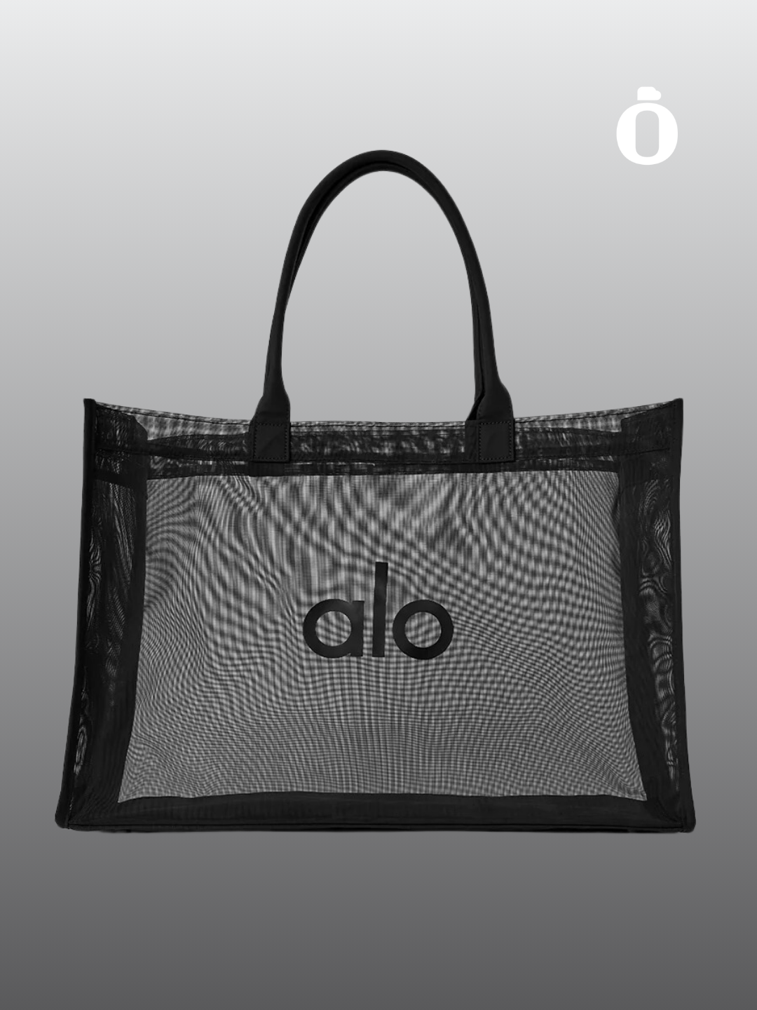 Alo | Sheer Tote Bag | Black