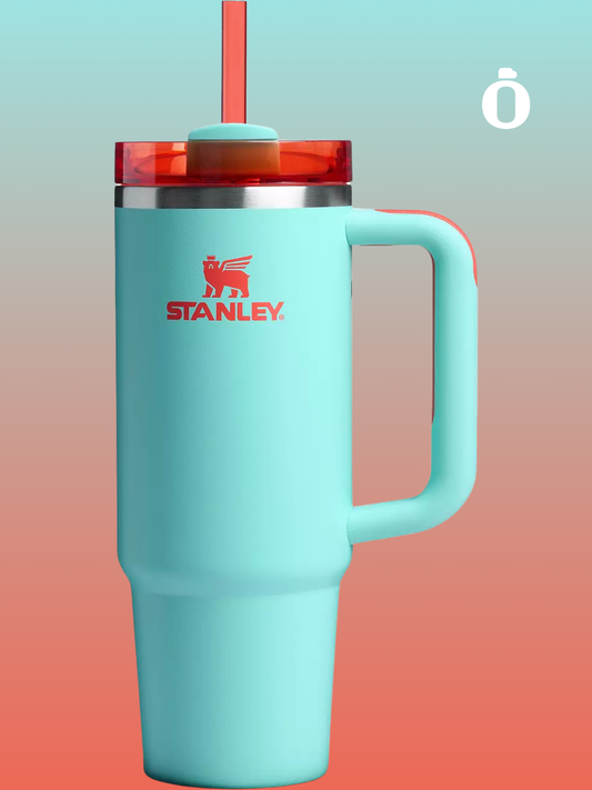 *Limited Edition Stanley x Moolah The Quencher H2.0 Flowstate Tumbler | 30 Oz | Turquoise