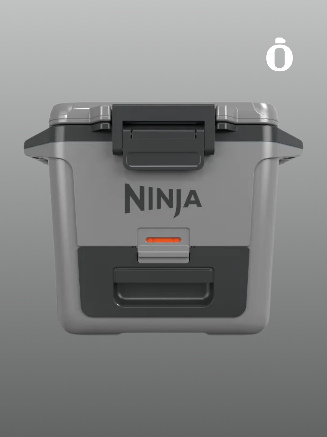 Ninja | FrostVault Hard Cooler with Bonus Cutting Board Divider Insert | 30 qt | Slate Gray