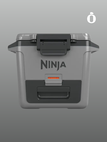 Ninja | FrostVault Hard Cooler with Bonus Cutting Board Divider Insert | 30 qt | Slate Gray