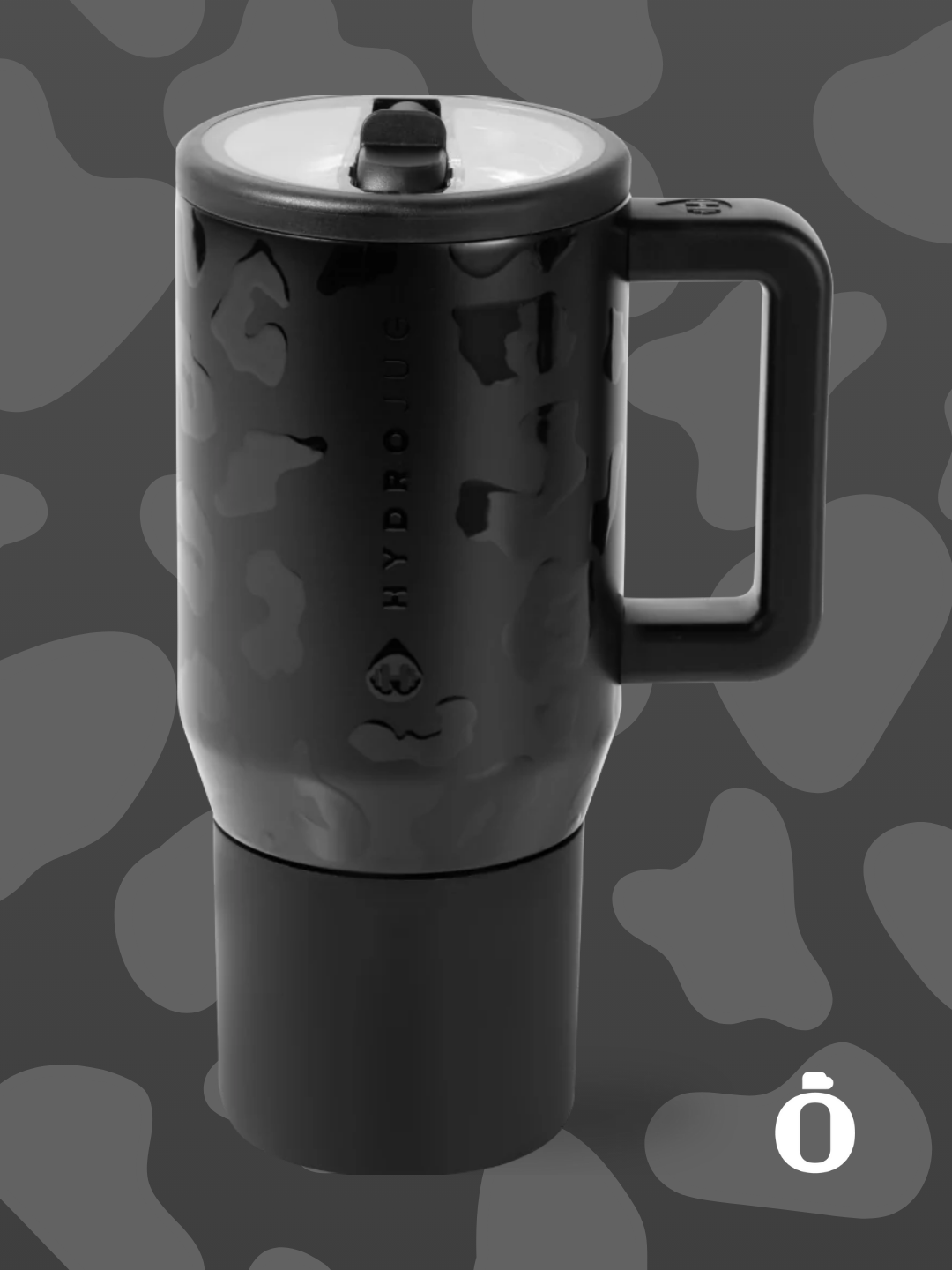 HydroJug | Traveler Tumbler | 20 Oz | Black Leopard