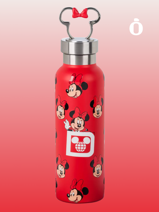 W. D. W. M. Mouse Stainless Steel Water Bottle - 19 oz Red