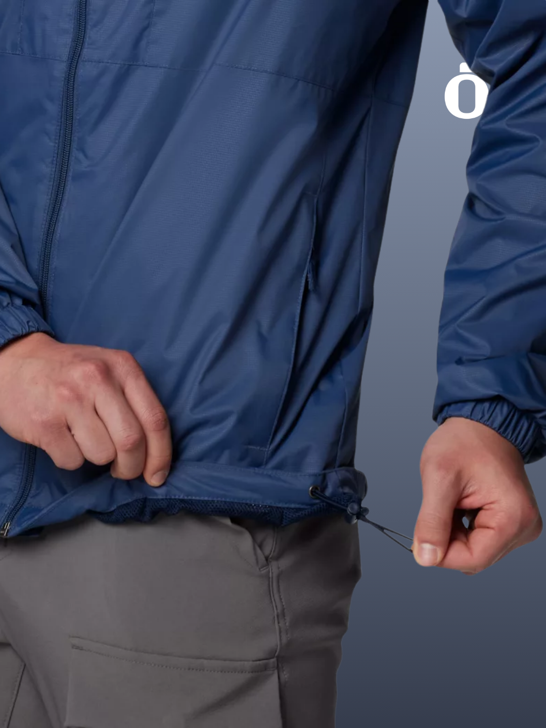 Columbia | Men's | Glenbrook Bend Rain Jacket | Dark Mountain