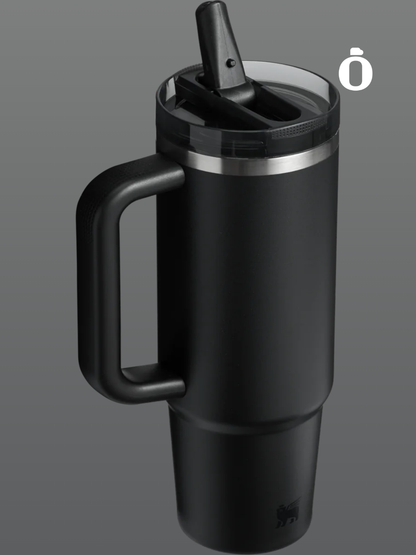 Stanley The Quencher ProTour Flip Straw Tumbler | 30 Oz | Black 2.0