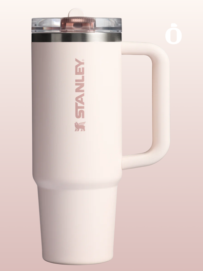 Stanley The Quencher ProTour Flip Straw Tumbler | 30 Oz | Rose Quartz