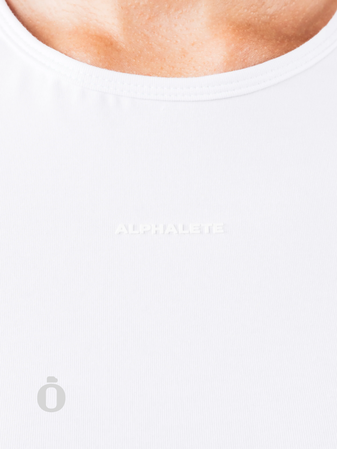 Alphalete | Baby Tee | White