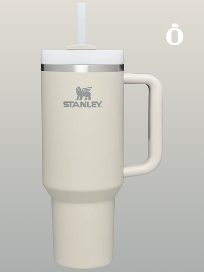 Stanley The Quencher H2.0 Flowstate Tumbler (Soft Matte) | 40 Oz | Dune