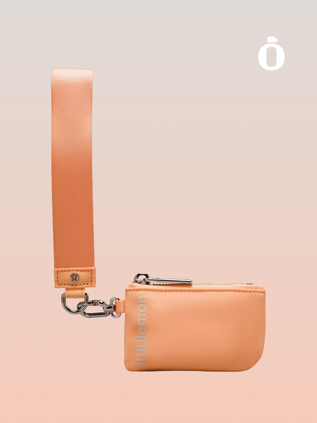 Lululemon | Dual Pouch Wristlet | Peach Bellini