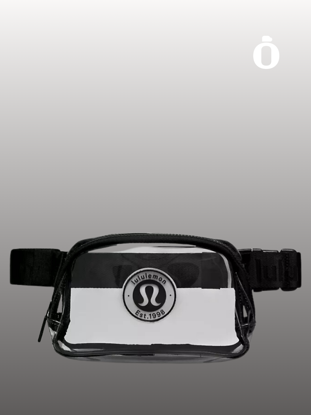 Lululemon | Everywhere Belt Bag 1L | Clear/Black