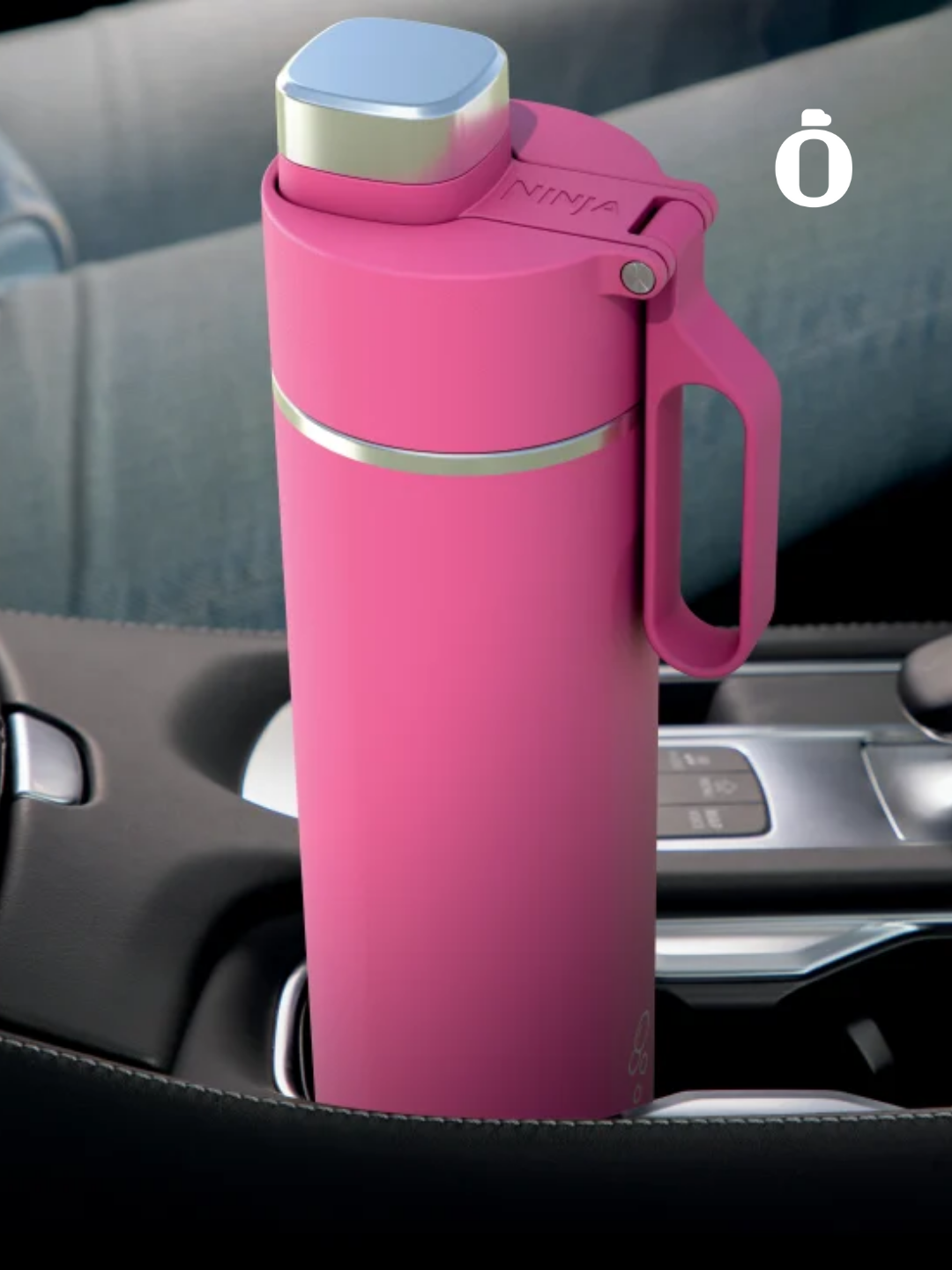 Ninja | Thirsti Travel Bottle | 28 oz | Fuchsia Pink