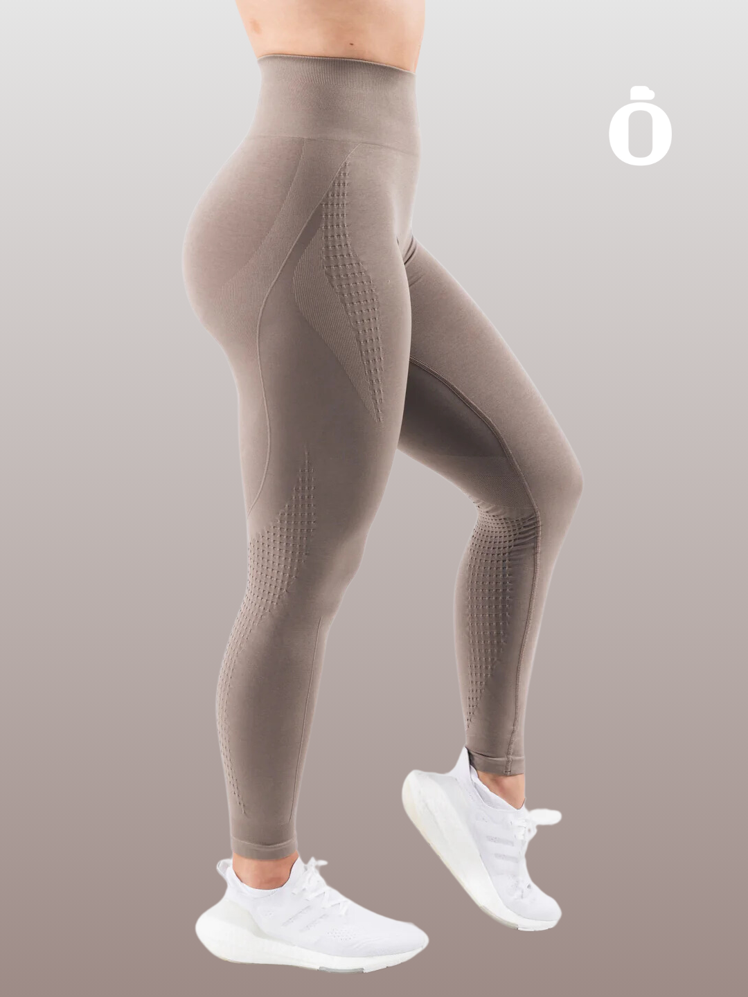 Alphalete | Amplify Contour Legging | Mocha