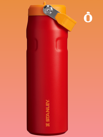 Stanley The Iceflow Flip Straw 2.0 | 24 Oz | Chili