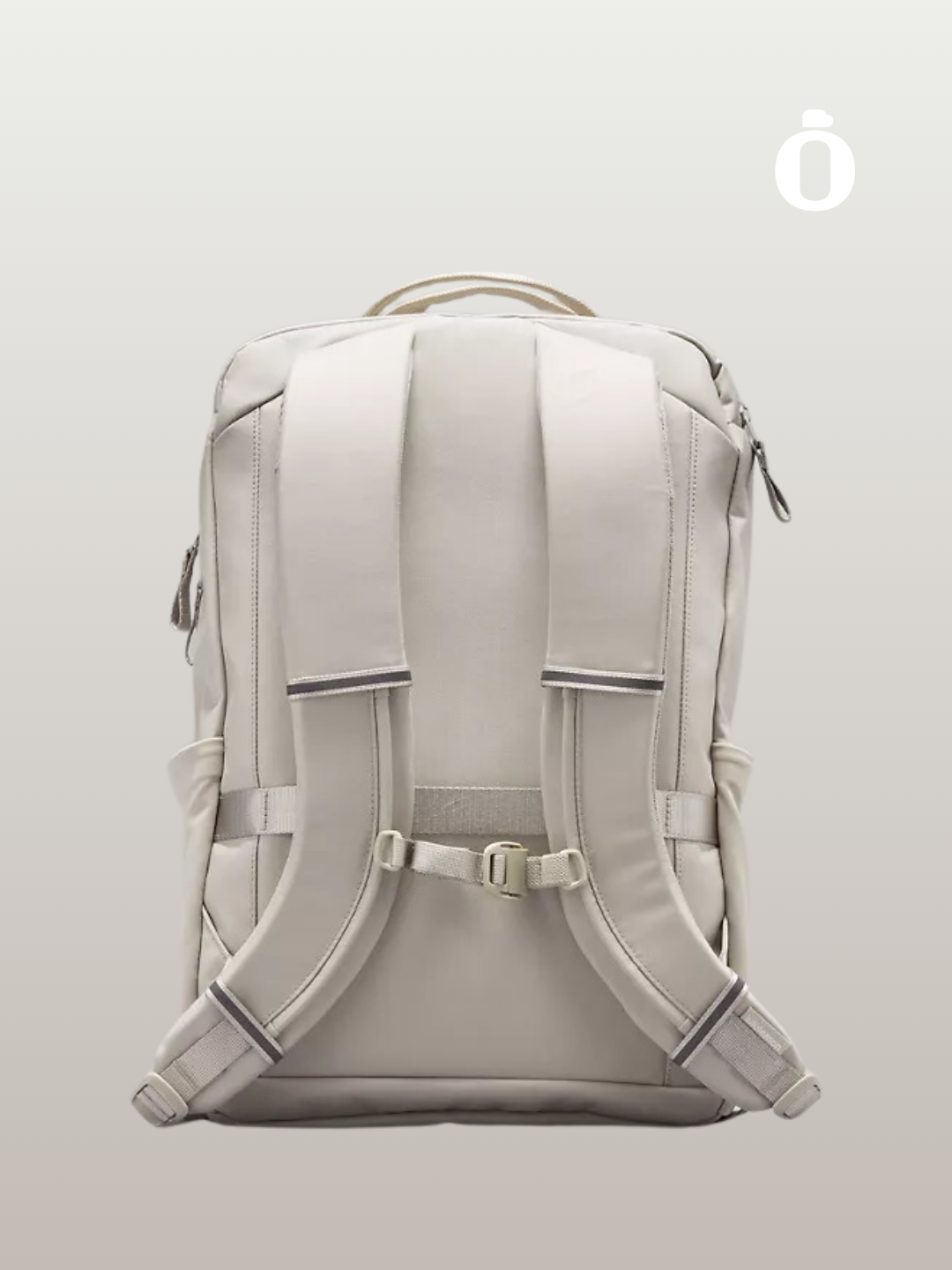 Lululemon | Double-Zip Backpack 22L | Raw Linen/Grey Eucalyptus