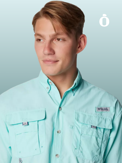 Columbia | Men's | PFG Bahama II Short Sleeve Shirt | Gulf Stream