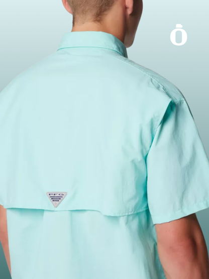 Columbia | Men's | PFG Bahama II Short Sleeve Shirt | Gulf Stream