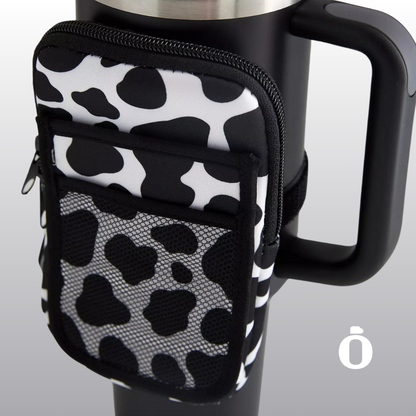 Katydid To-Go Water Bottle Pouch | Cow