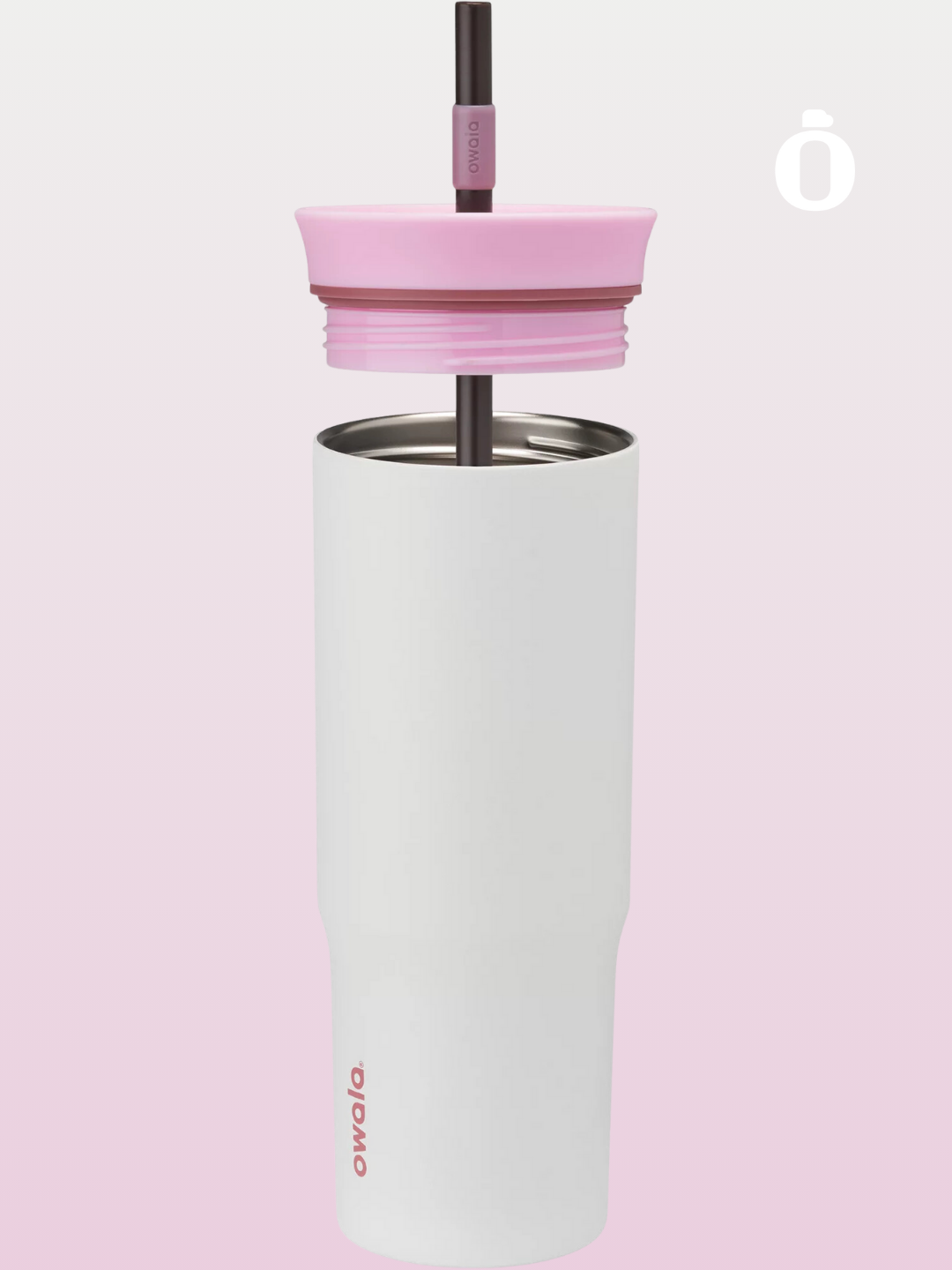 Owala Straw Tumbler | 24 Oz | Blushing Ballerina