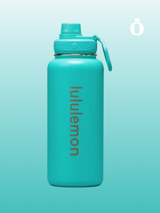 Lululemon | Back to life Sports Bottle | 32 Oz | Wander Teal