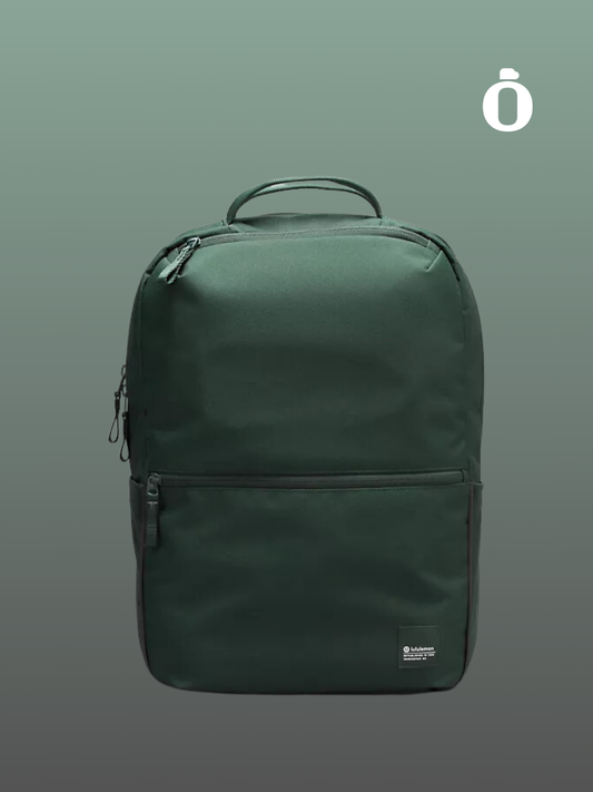 Lululemon | Double-Zip Backpack 22L | Legacy Green/Grey Eucalyptus