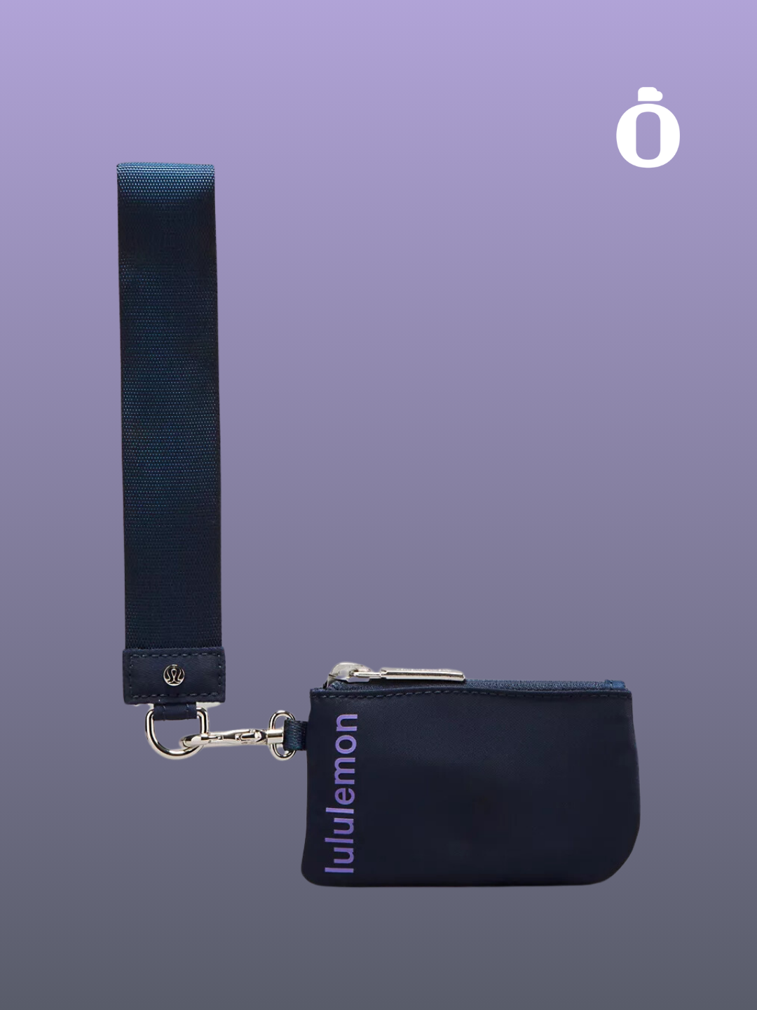 Lululemon | Dual Pouch Wristlet | True Navy/Dark Lavender