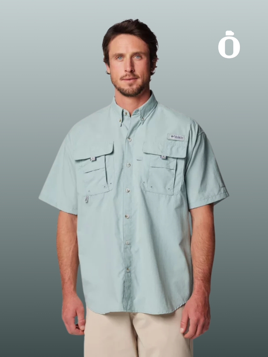 Columbia | Men's | PFG Bahama II Short Sleeve Shirt | Crushed Blue