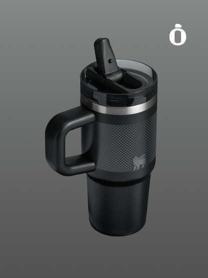 Stanley The Quencher ProTour Flip Straw Tumbler | 14 Oz | Black Fade