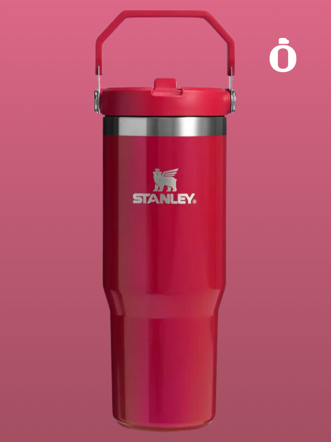 *Limited Edition Stanley X e.l.f. The Iceflow Flip Straw Tumbler | 30 Oz | Red Delicious