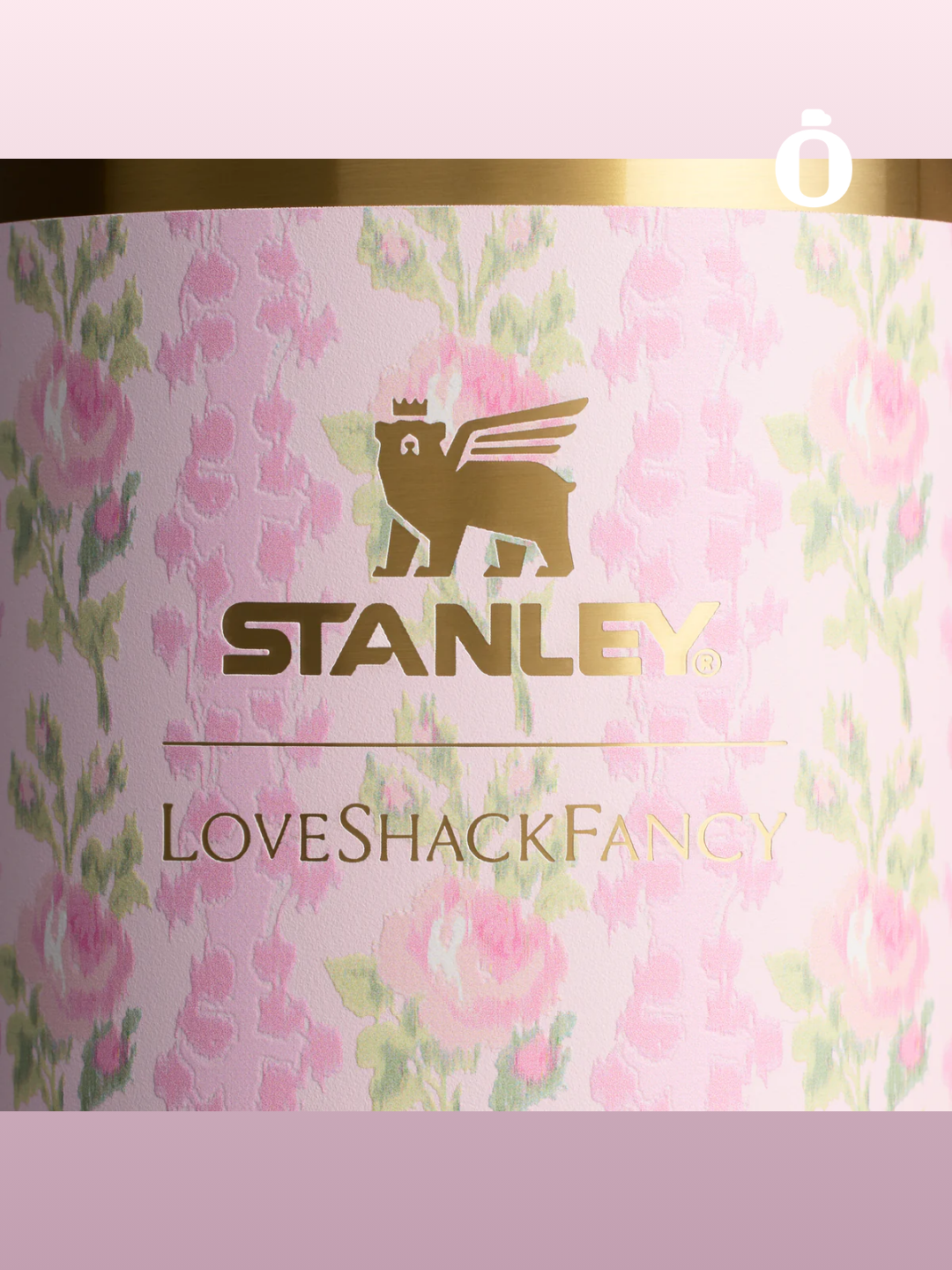 *Limited Edition* THE STANLEY X LOVESHACKFANCY QUENCHER | 20 OZ | Blooming Heirloom