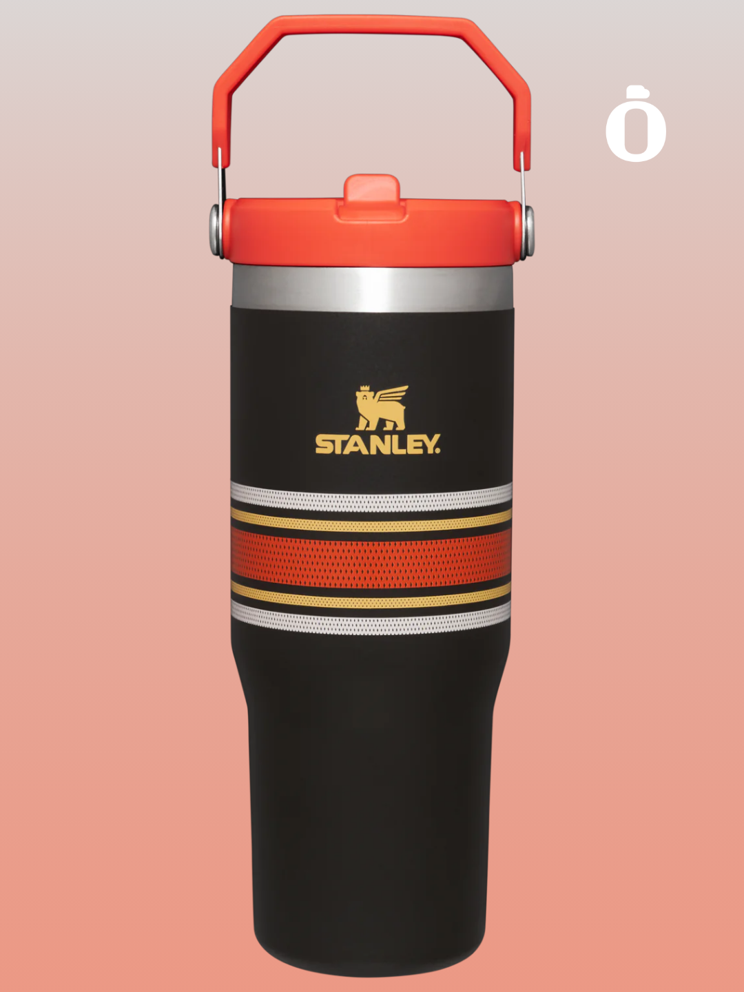 Stanley The Iceflow Flip Straw Tumbler | 30 Oz | Black Mesh