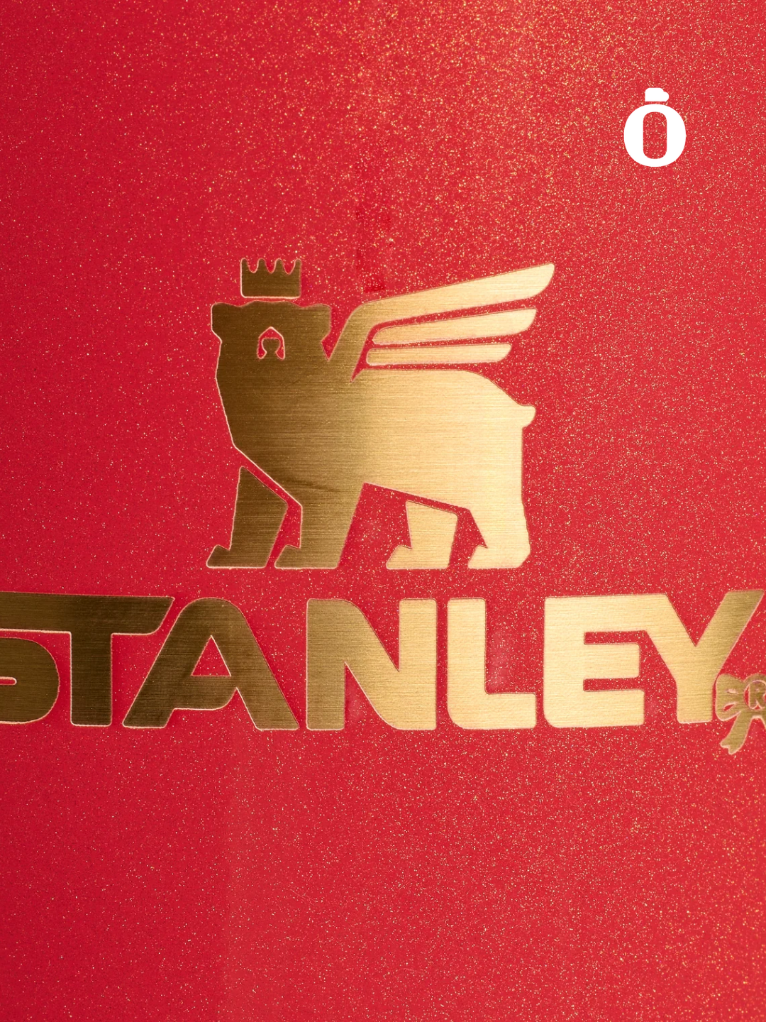 Stanley The Holiday Quencher H2.0 Flowstate Tumbler | 40 Oz | Scarlet Tinsel