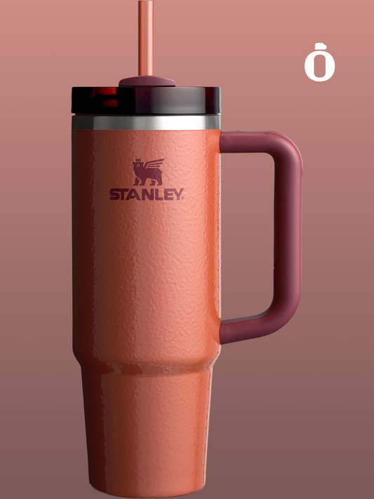 Stanley The Quencher H2.0 Flowstate Tumbler Hammertone Homecoming Collection | 30 Oz | Hammertone Clay