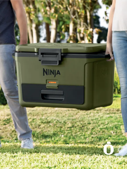 Ninja | FrostVault Hard Cooler with Dry Zone | 50 qt | Spruce Green