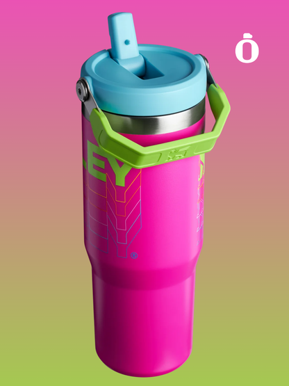 Stanley The Iceflow Flip Straw Tumbler | 30 Oz | Vivid Violet Reverb