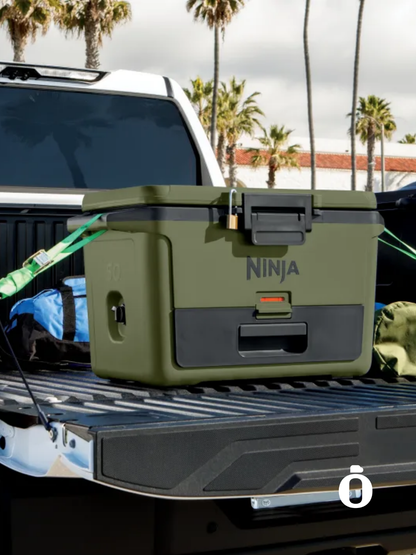 Ninja | FrostVault Hard Cooler with Dry Zone | 50 qt | Spruce Green