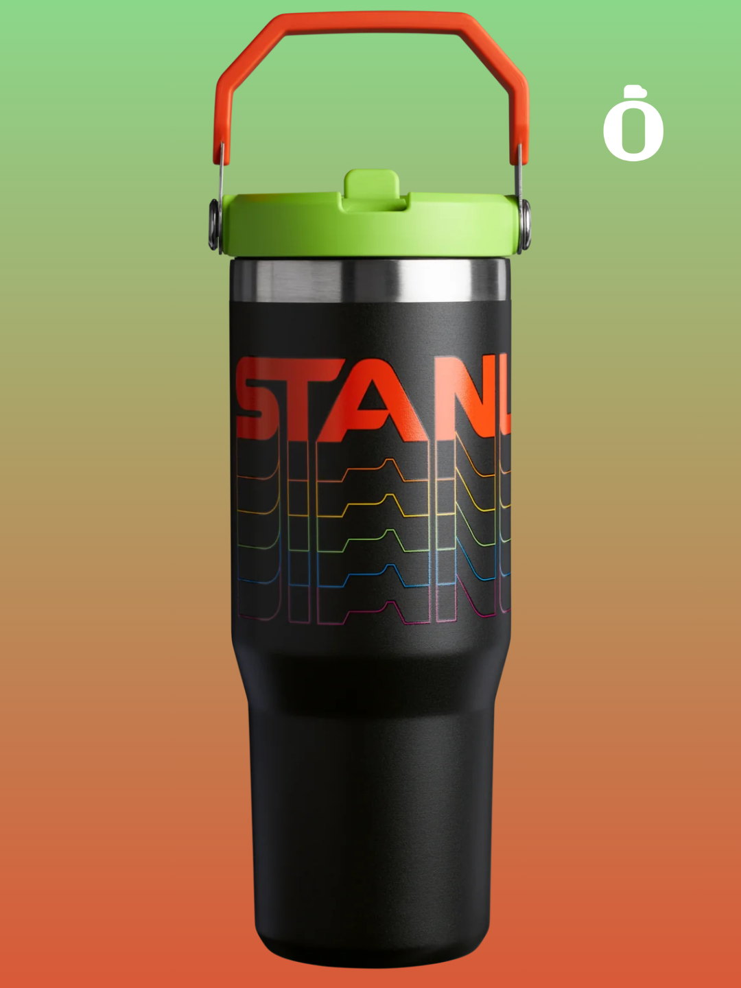 Stanley The Iceflow Flip Straw Tumbler | 30 Oz | Black Reverb