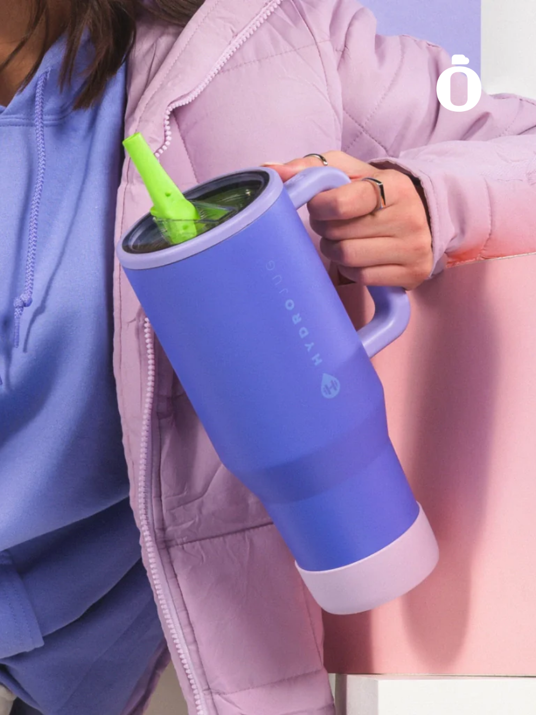 HydroJug | Traveler Tumbler | 40 Oz | Lime Rickey