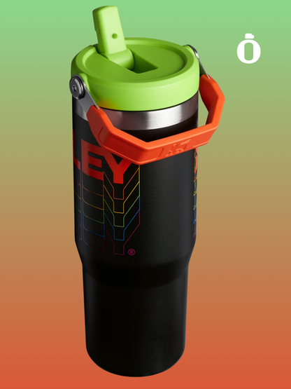 Stanley The Iceflow Flip Straw Tumbler | 30 Oz | Black Reverb